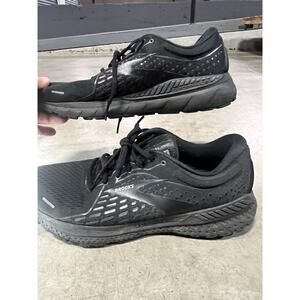 Brooks Adrenaline Mens GTS 21 Running Shoes - Triple Black - Size 11 D